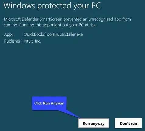 Run anyhow option