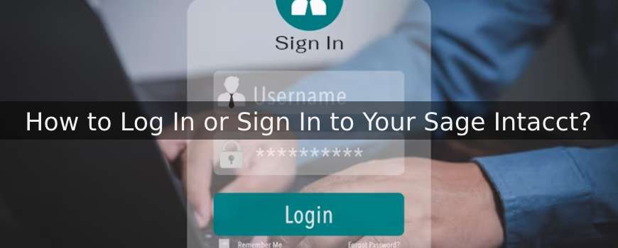Sign In to Sage Intacct